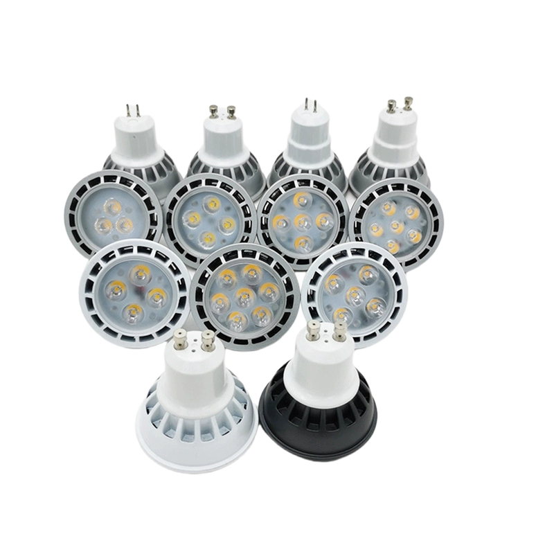 Литой алюминиевый рассеиватель тепла GU10GU5.3E27MR16, чашка лампы 3W4W5W7W LED3030, точечный светильник