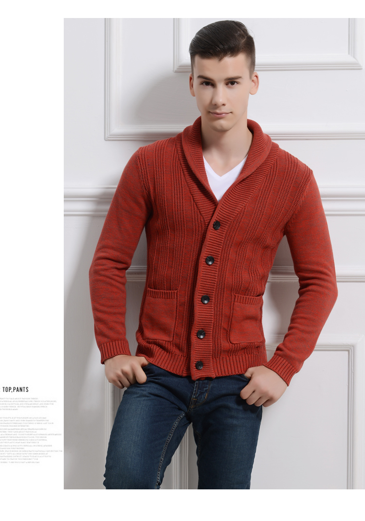 CSOKASN Nam Đan Cardigan Ve Áo Nam Áo Len Giản Dị Áo Len Hàn Quốc Áo Khoác