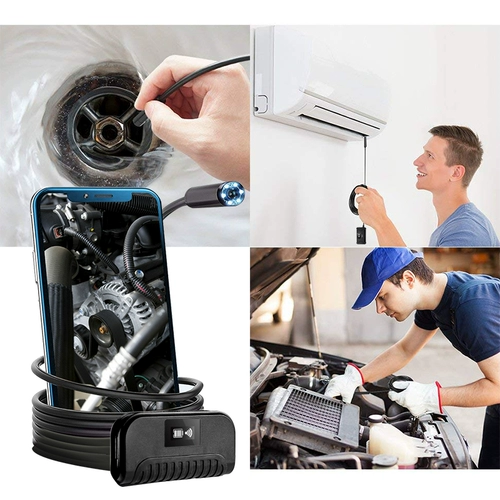 Эндоскопия HD Wi -Fi Camera Водонепроницаемое зонд.