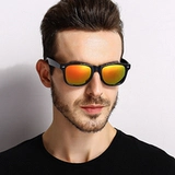 Брендовые модные ретро квадратные солнцезащитные очки, популярно в интернете