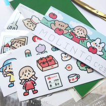 Zhuo King Molinta - (Azhuo Kindergarten)pvc Stickers Waterproof Stickers Original Stickers