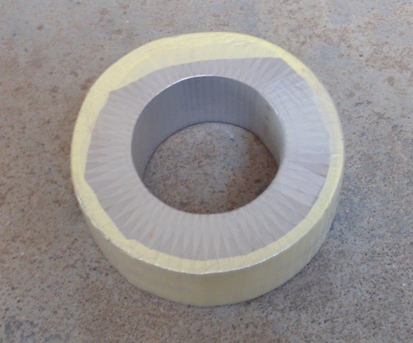 Ring transformer iron core silicon steel sheet outer diameter 96mm inner diameter 53mm 53mm 35mm weight 1 2kg