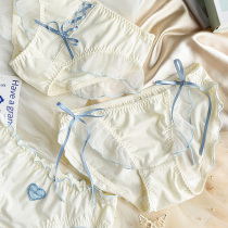 Pure Desire Underwear Lady Summer New Pure Cotton Slim girl Cute Sweet Beauty Sexy Lace Low Waist Triangle Briefs