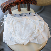 Couple underwear sexy summer ice silk passion girl breifs transparent ultra-thin quick-dry boys boxer head