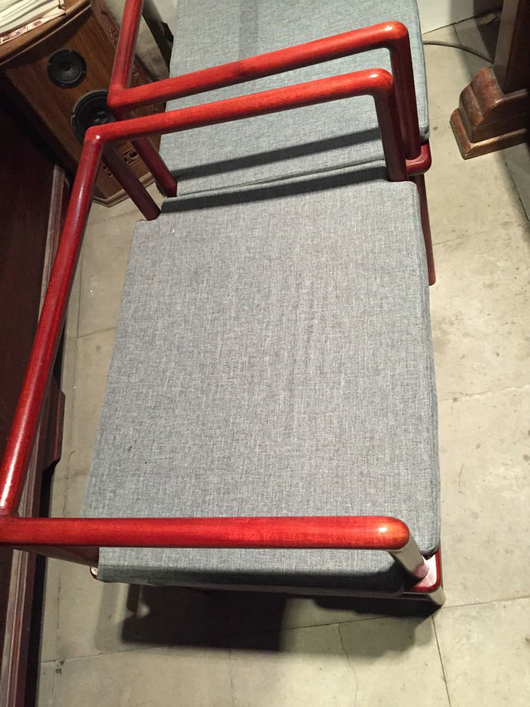 Đệm ghế sofa gỗ gụ đệm Trung Quốc ghế đệm gối ăn ghế văn phòng đệm ghế Zen ghế bọt biển tùy chỉnh thảm trải ghế gỗ phòng khách