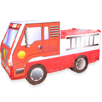 pinata childrens birthday party supplies party game smashing sugar props beating pinata three-dimensional fire truck