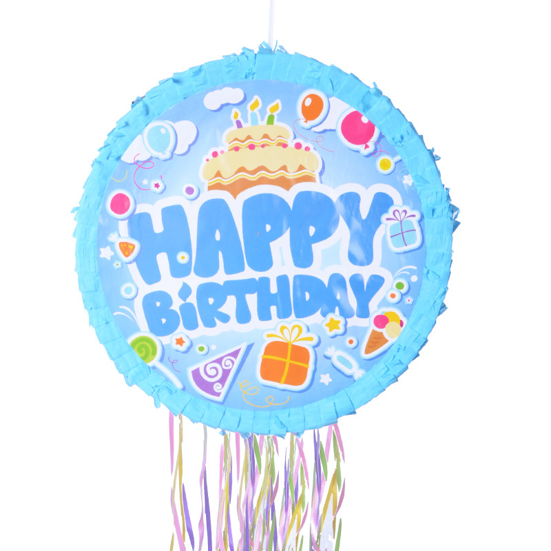 pinata Children's Birthday Party Supplies Party Games Smash Sugar Props Punata Blue Birthday