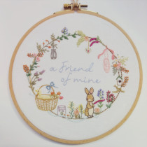 Artisan Maru autumn new product embroidery my friend garland DIY material package handmade painting