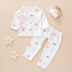 Bé cận phù hợp quần áo tu sĩ quần áo sơ sinh bông 0-3 tháng bé đồ lót bé kimono mô hình phù hợp với mùa hè. 