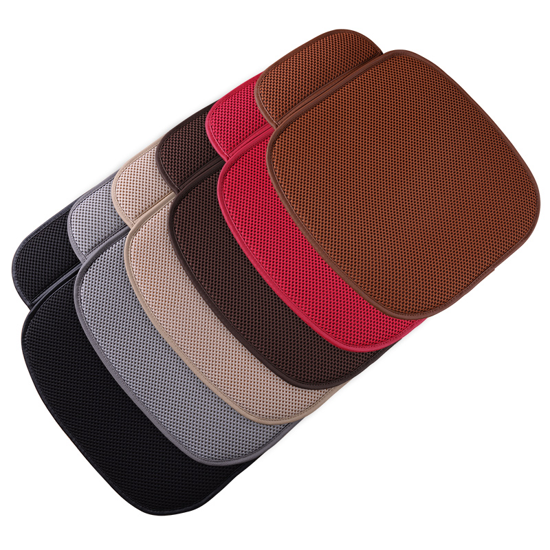 Automotive cushion single rear-row motor cushion for four seasons General unreliable backslice summer breathable grid