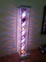 LED light source Beauty salon barber shop turn light hair supplies equipment Crystal LED hanging wall sitting floor glass lamp