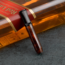 YIYO Shinanmu cigarette holder filter 9mm filter type solid wood cigarette holder male middle thick Lady filter dual purpose