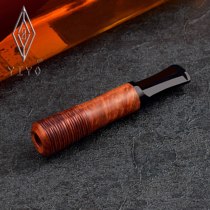 YIYO Shinanmu cigarette holder filter dual-purpose thin cigarette holder imported fine cigarette holder solid wood medium cigarette holder gift