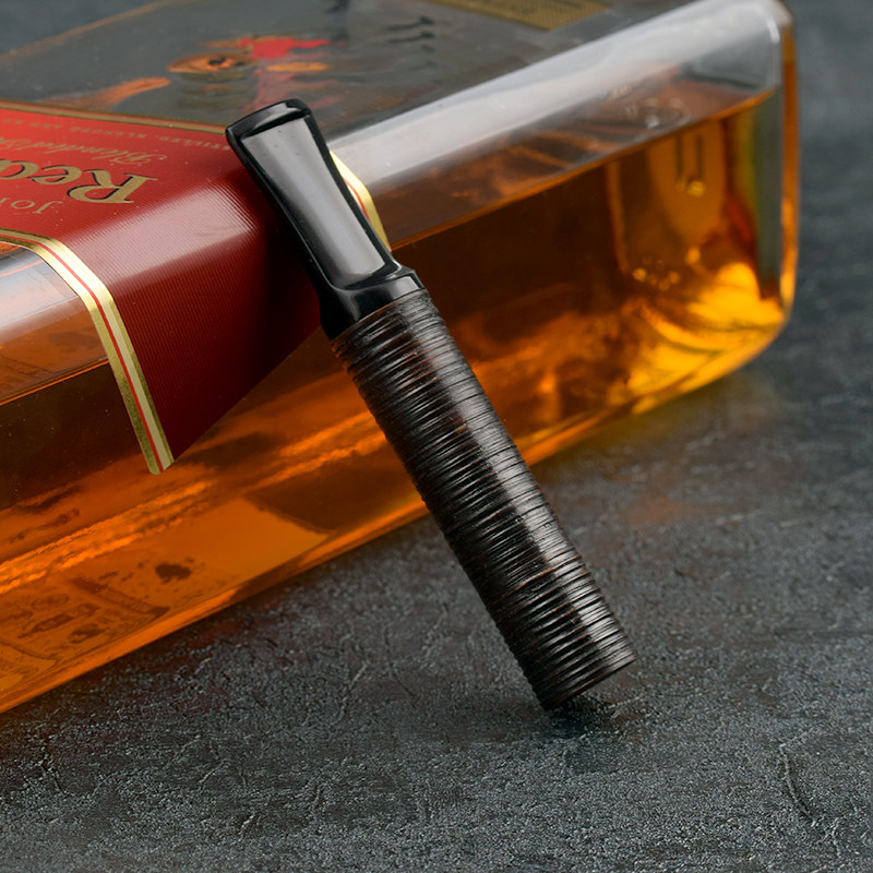 YIYO Stone Nangwood cigarette holder filter for cigarette mouth male solid wood imported cigarette holder filter core type fine cigarette holder Two-use type