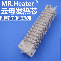 Hot fan Mica heating wire 2000W warm air heating mechanical heating core 220V fast heater