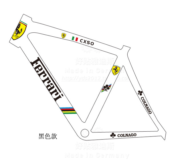 Autocollant pour vélo - Ref 2292855 Image 11
