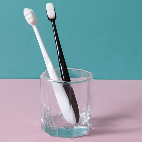 Бездомная зубная щетка мягкие волосы мао -маоджия чистая продукция инструмент нано -тот щетка хочу мао -стоматологическое скольжение артефакт