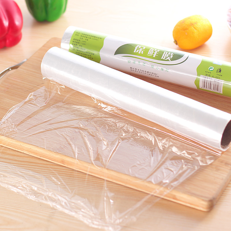 Household 20m disposable cling film microwave refrigerator special food seal creative kitchen high-quality fresh-keeping bag