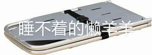铝合金两折担架担架折叠 带轮 救援担架 救护车医院诊所