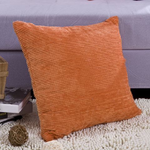 Corduroy gối văn phòng tựa lưng rắn màu đầu giường đệm mềm sofa corncob gối lớn gối kèm chăn 2 trong 1