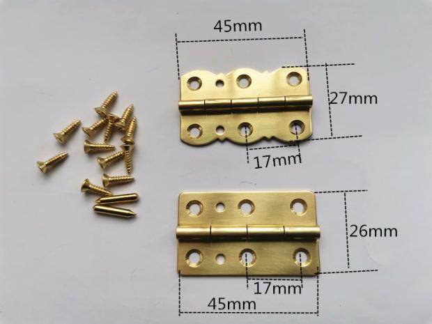 Xinrong Piano Accessories Piano Bookshelf Hinge Bookshelf 8-hole Hinge Music Rack Hinge Music Rack 8-hole Hinge Screw