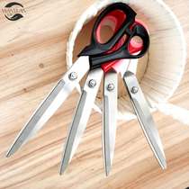 Floral scissors red multi-purpose floral artist utensils flower shop supplies ribbon cutting knife open black steel scissors packaging scissors
