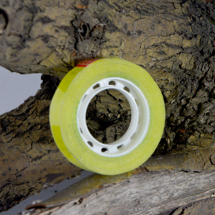 1 2 centimeter transparent tape packaging products Visual flower bouquet handmade glue 25 meters one roll