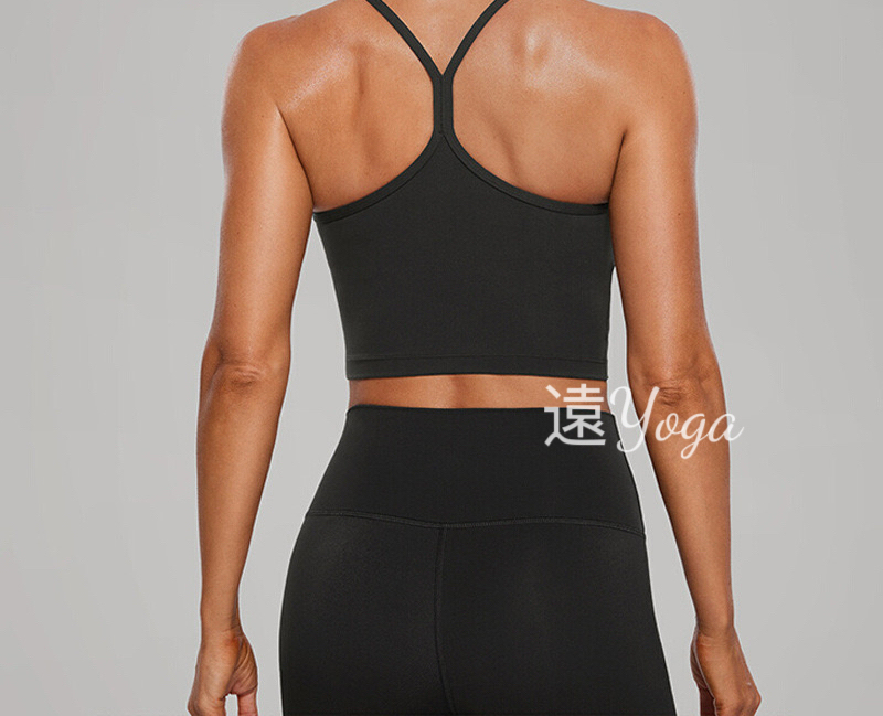 Yoga European and American Sports Bra Women's One-Cup Bubble Wrap Running Sling Beautiful Back Fitness Bra Yoga Vest Yoga European and American Sports Bra Women's One-Cup Bubble Wrap Running Sling Beautiful Back Fitness Bra Yoga Vest
