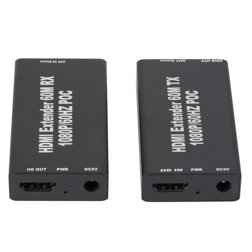HDMI Extender в сетевой порт RJ45 60M HDMI сетевой сетевой сетевой трансмиссия Высокопроизводительный сигнал расширенный усилитель расширенный усилитель