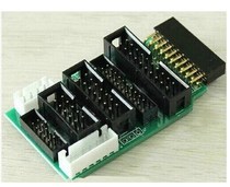 Multifunctional adapter board supports jtag link v8 v9 ulink2 st linkarm stm32