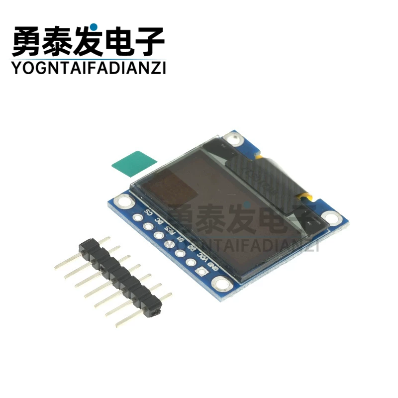 Дисплей OLED 0,96 дюйма, LCD-модуль совместим с STM32, 51 совместимых Raspberry