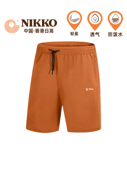 Nikko日高夏季休闲短裤男外穿潮牌宽松五分运动裤薄款男生裤子