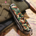 Chính hãng Vickers Thụy Sĩ Army Knife 91 MÉT Ngụy Trang Hunter Đa Chức Năng Dao 1.3713.94 Thụy Sĩ Knife Folding Knife Swiss Army Knife