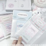 INS WIND PURE WHITET COTCKTEAP BAPEAR OUT из карты Упаковка Материал Лед Хлеб Хлеб Hot Bag Справочник наклейки на наклейки с маленькой сумкой для карточки