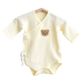 Детская хлопковая марлевая сумка для новорожденных, боди, детский универсальный лонгслив, 0-12 мес.