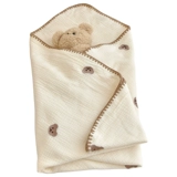 Детское хлопковое одеяло для новорожденных, 0-12 мес.