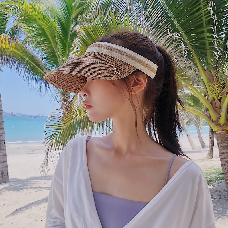 Han Version Wears empty ducktongue hat for summer outdoor outdoor sun shading cap sun beach leisure