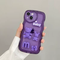 Love Lens+(Purple Baby Bear)