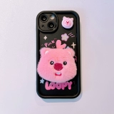 Apple, совместимый iPhone 15, милый iPhone15 Pro, чехол для телефона, розовый защитный чехол, iphone, 11