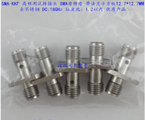 SMA-KKF high frequency test adapter SMA female to master flange small square plate DC:0-18GHz