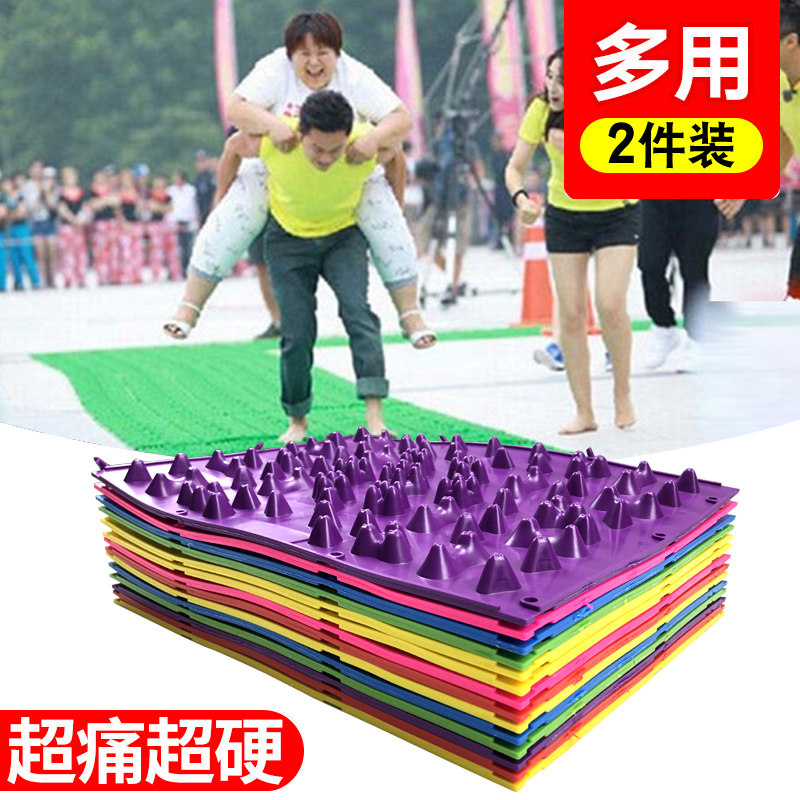 Annual meeting game marriage punishment props finger pressure plate super painful version of small bamboo shoots wedding massage whole person nail toe pressure plate