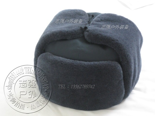 Zhiqiang outdoor 06 ground service cotton cap planted velvet cap warm ear protection men's cold and windproof Lei Feng cap