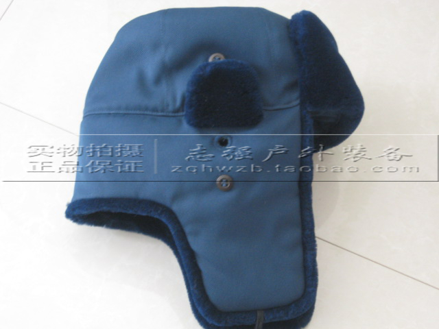 Zhiqiang outdoor men's cotton cap planting suede cap protective ear warm anti-wind and windproof winter cap Lei Feng cap