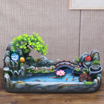 Circulating water goldfish fish tank living room small and medium household desktop fountain creative free water change fish basin with oxygen