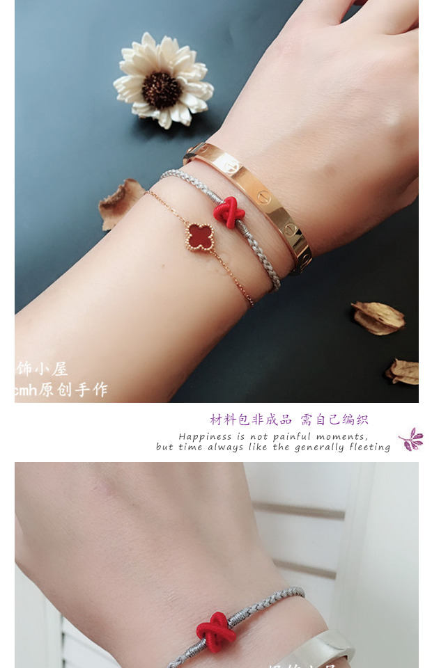 [Light] tay dây phụ kiện tự làm bện dây 72 dòng tự làm dây thừng thủ công mỹ nam và vòng tay vật liệu gói vòng đá mắt hổ
