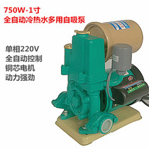 750W fully automatic booster pump home self-priming pump single-phase 220V solar hot water heating tap water pipe pump