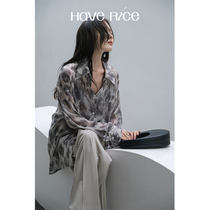 HAVERICE RESTAURANT PACKSPRING Unique Trendy Clear Cold Sensation Art Print Micro Overdraft Sunscreen Woman