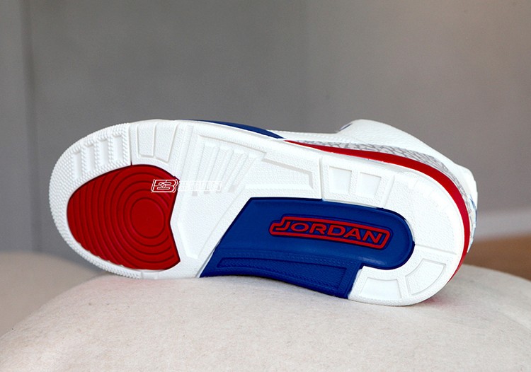 AIR JORDAN 3 Trò chơi từ thiện Giày bóng rổ AJ3 Ngày độc lập của đội Mỹ 136064-140 giày thể thao chính hãng