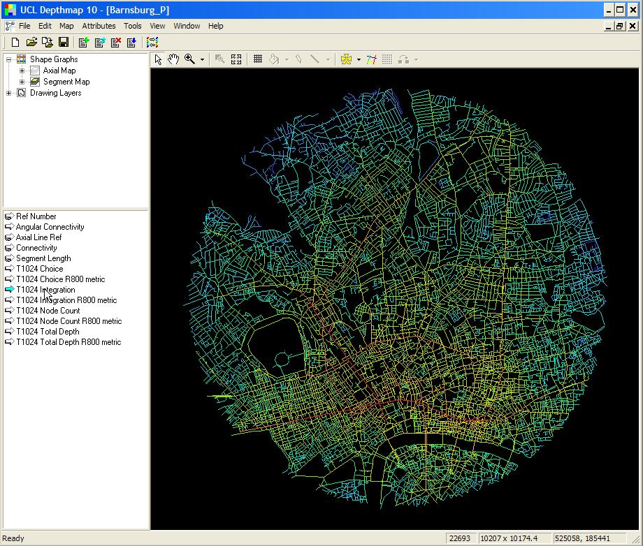 T135 空间句法软件及教程Axwoman6.3及Depthmap10最新版Space Syntax-3