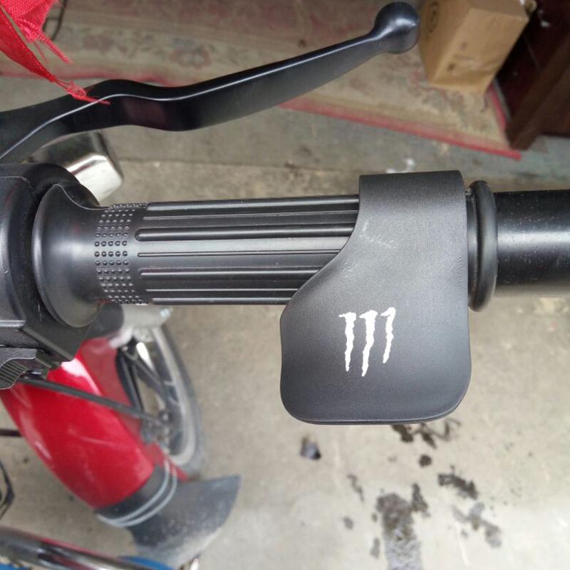 Locomotive throttle clamps handlebar labor-saving greaser handlebar retrofitted electric handle long-distance riding equipment accessories